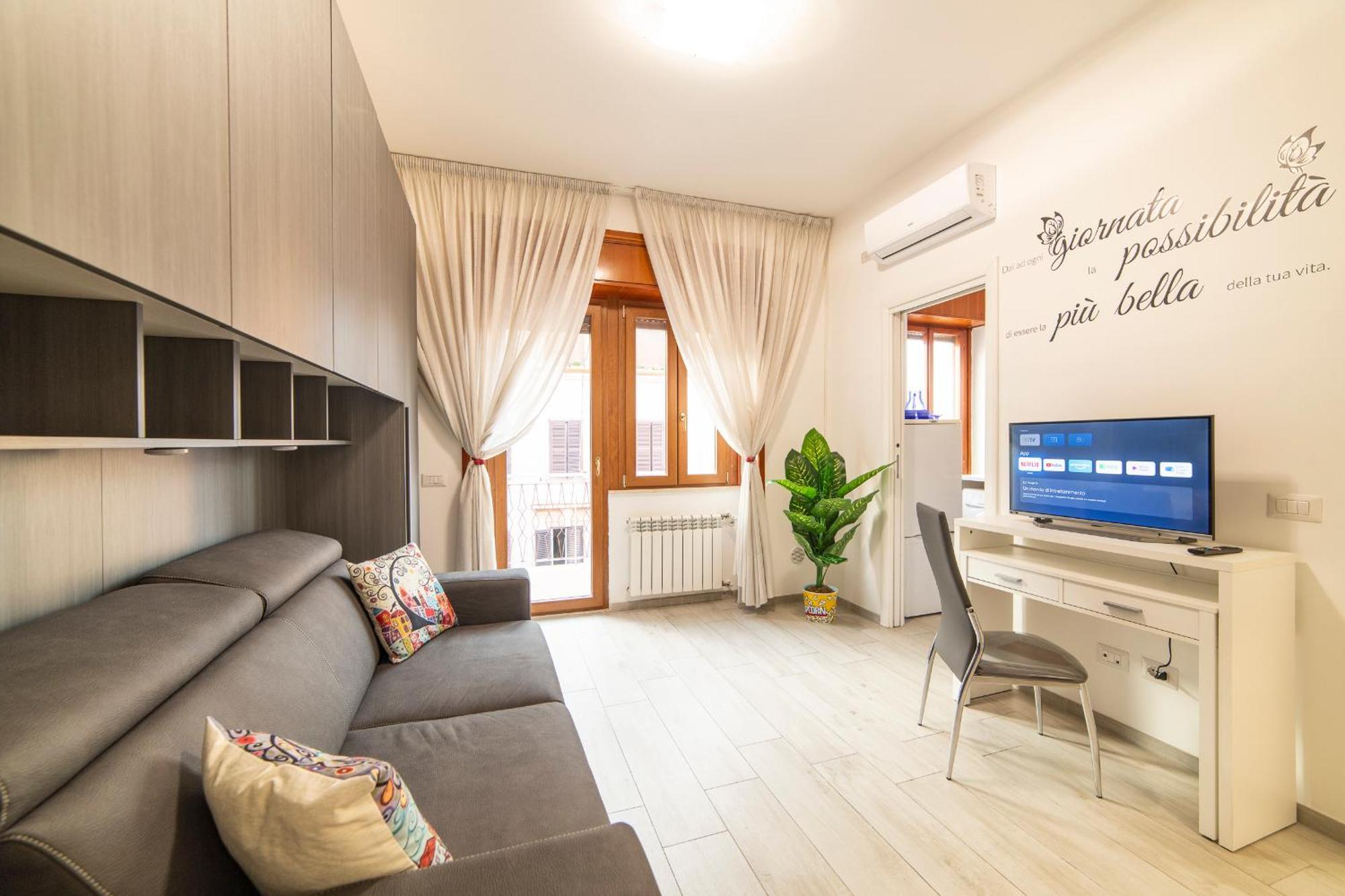 Smart Home - Trilocale Con Parcheggio Privato Rome Exterior photo